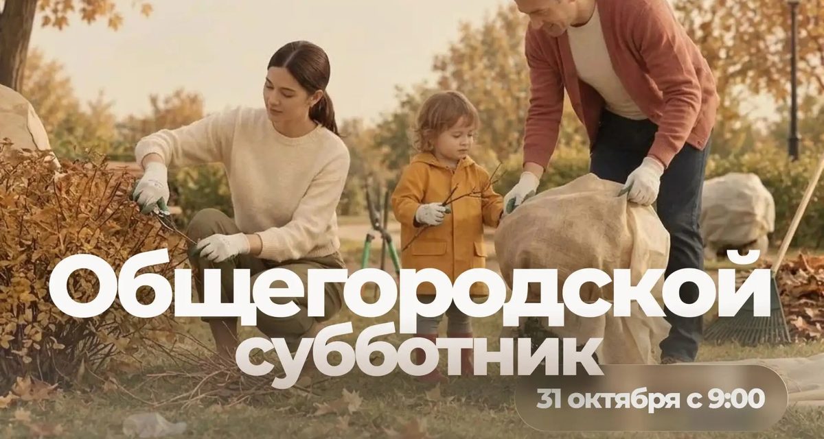 В Саратове 31 октября пройдет общегородской субботник с инвентарем для участников